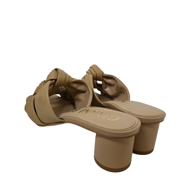 Gianni Bini Sandals Kooper Double Knot Leather Slide Size 9.5 - Picture 5 of 7